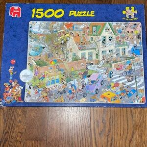 Jumbo 1500 Puzzle The Storm by Jan Van Haasteren